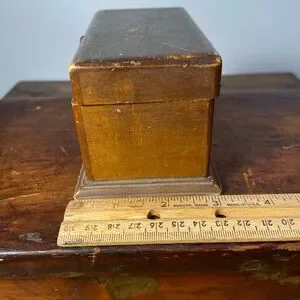 Clarks | Accents | Vintage Clarks Small Wood Box | Poshmark